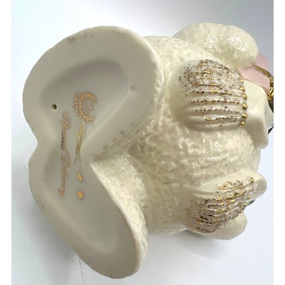 Lenox Snowman Porcelain Figurine Collection Special Delivery Gold Anthropomorphi - Picture 8 of 9